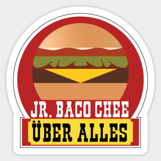 Jr. Baco Chee Uber Alles Sticker